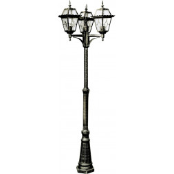 Садово-парковый светильник Arte Lamp Paris A1357PA-3BS