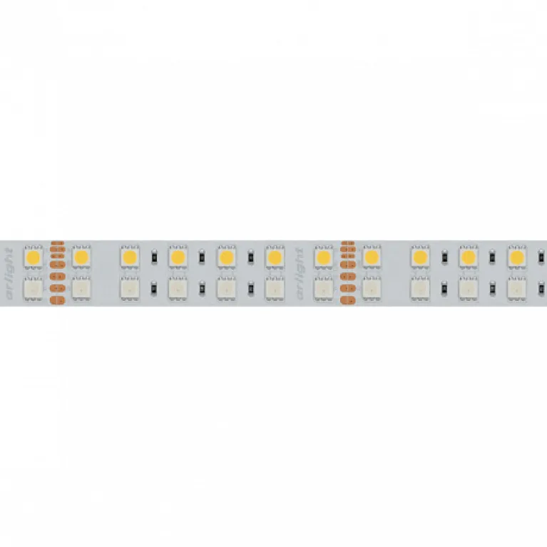 Светодиодная лента Arlight 32W/m 144LED/m 5060SMD разноцветный/дневной белый 5M 018144(2)