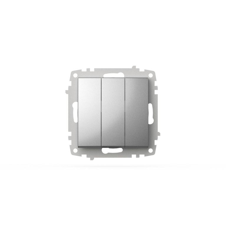 Выключатель трехклавишный ELBI Zena Vega 609-011000-254