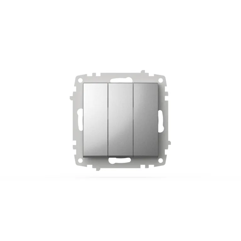 Выключатель трехклавишный ELBI Zena Vega 609-011000-254