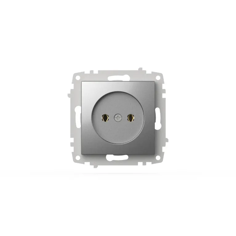 Розетка без заземления ELBI Zena Vega 609-011000-215