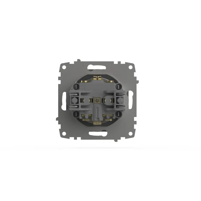 Розетка с заземлением ELBI Zena Vega 609-011000-217