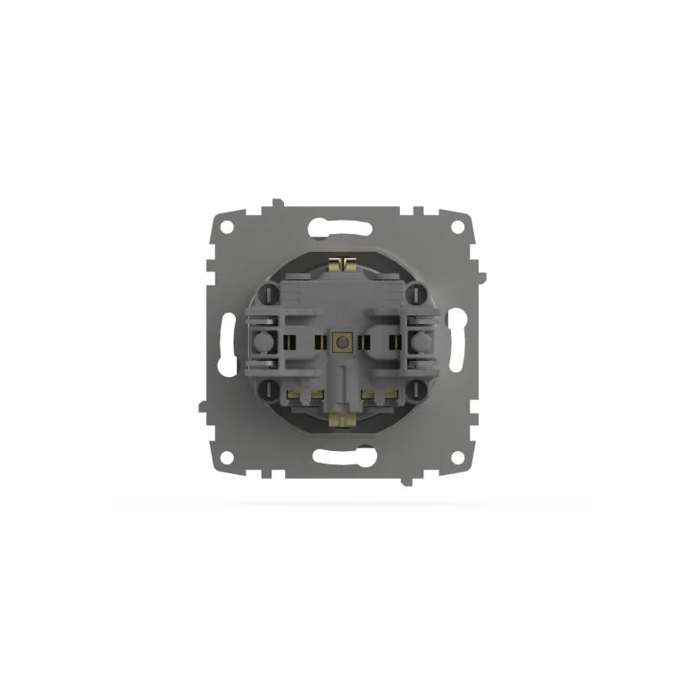 Розетка с заземлением и защитой от детей ELBI Zena Vega 609-011000-243