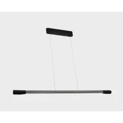 Линейный подвесной светильник Italline IT013-6020 black/silver 3000K
