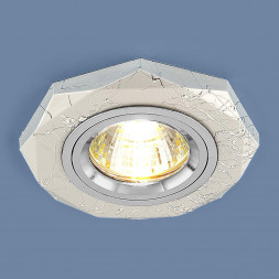 Встраиваемый светильник Elektrostandard 2040 MR16 SL серебро 4690389003486