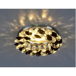 Встраиваемый светильник Elektrostandard 206 MR16 CH/BK/CL хром/черный/прозрачный 4690389029547