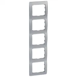 Рамка 5-постовая Legrand Galea Life алюминий 771309