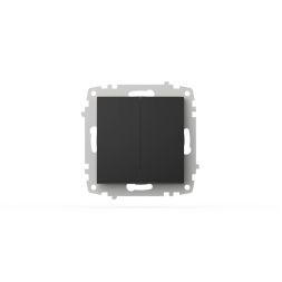 Выключатель двухклавишный ELBI Zena Vega 609-014800-202