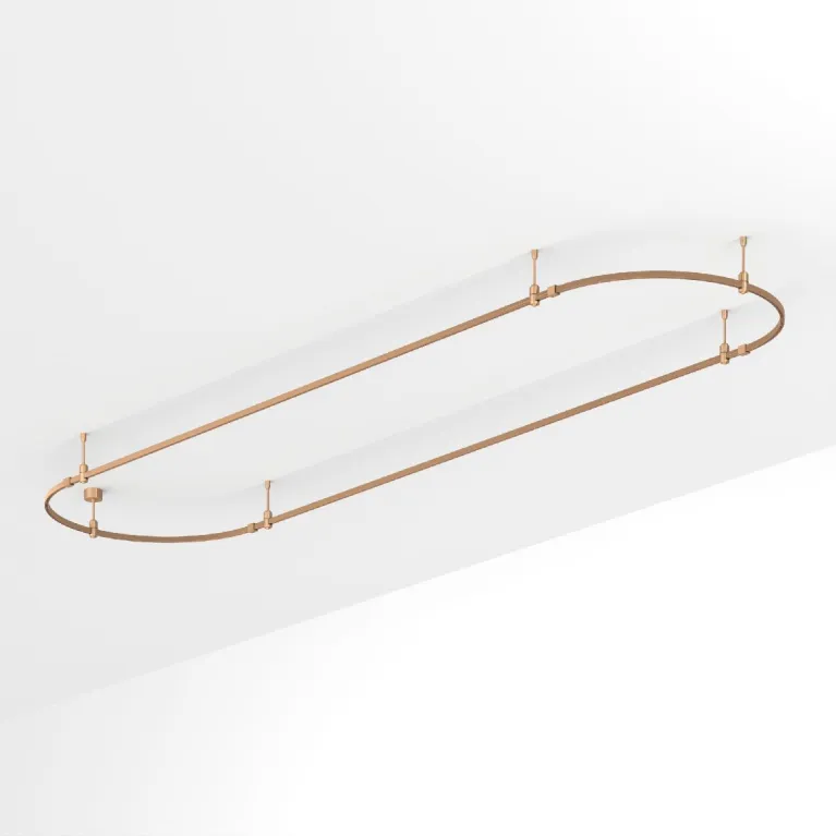 Трек Arlight ART-APRIORI-OVAL-ROD-200-4000x1000 (GD) 054527