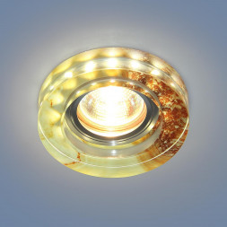 Встраиваемый светильник Elektrostandard 2190 MR16 YL желто-терракотовый 4690389083228