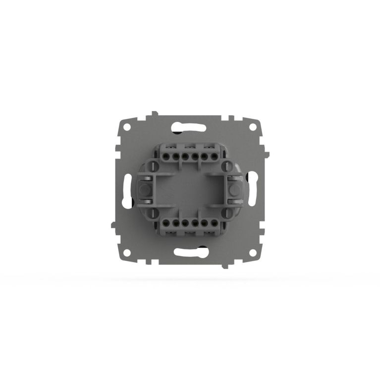 Переключатель двухклавишный ELBI Zena Vega 609-014800-211