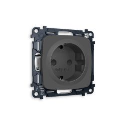 Комплект механизма розетки с/з со шторками Ambrella Volt Omega MO907010