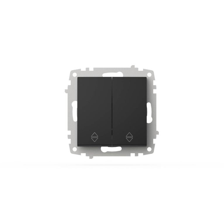 Переключатель двухклавишный ELBI Zena Vega 609-014800-211