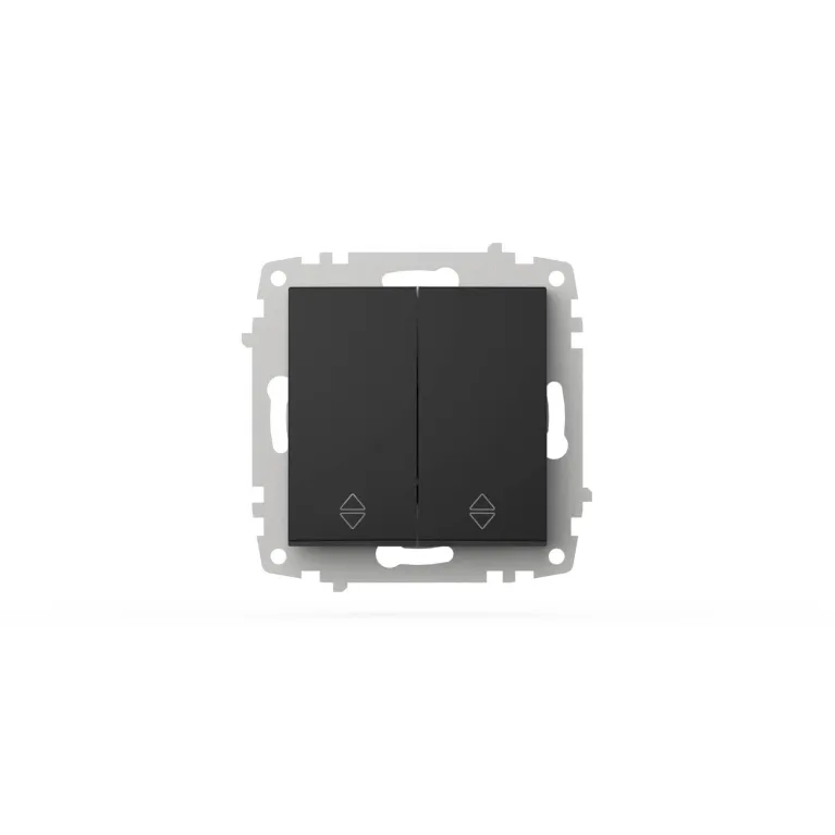 Переключатель двухклавишный ELBI Zena Vega 609-014800-211
