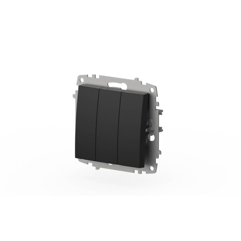 Выключатель трехклавишный ELBI Zena Vega 609-014800-254