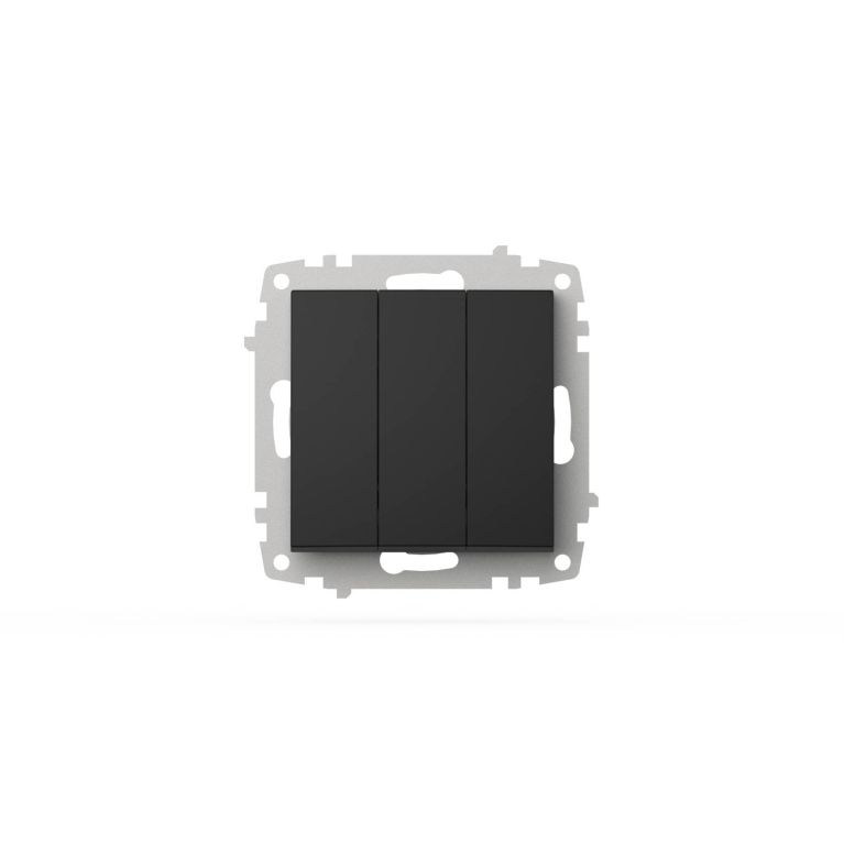 Выключатель трехклавишный ELBI Zena Vega 609-014800-254