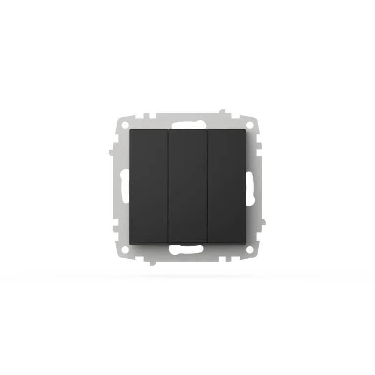 Выключатель трехклавишный ELBI Zena Vega 609-014800-254