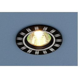Встраиваемый светильник Elektrostandard 5814 MR16 BK/CH черный/хром 4690389009143