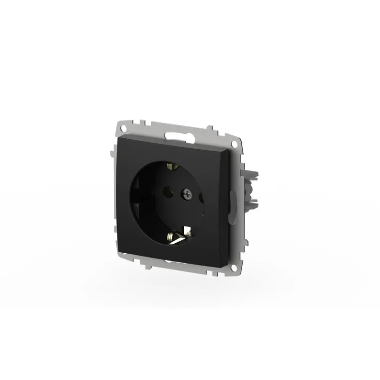 Розетка с заземлением ELBI Zena Vega 609-014800-217