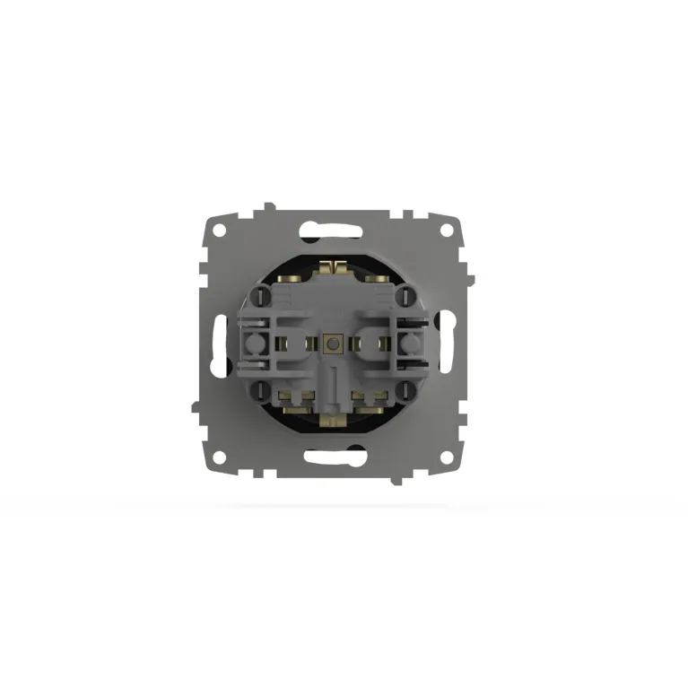 Розетка с заземлением ELBI Zena Vega 609-014800-217