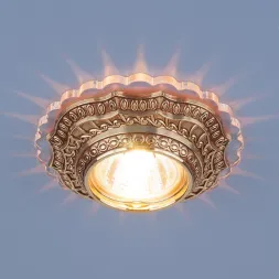 Встраиваемый светильник Elektrostandard 6027 MR16 GD золото 4690389056567