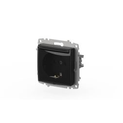 Розетка с крышкой и заземлением ELBI Zena Vega 609-014800-218