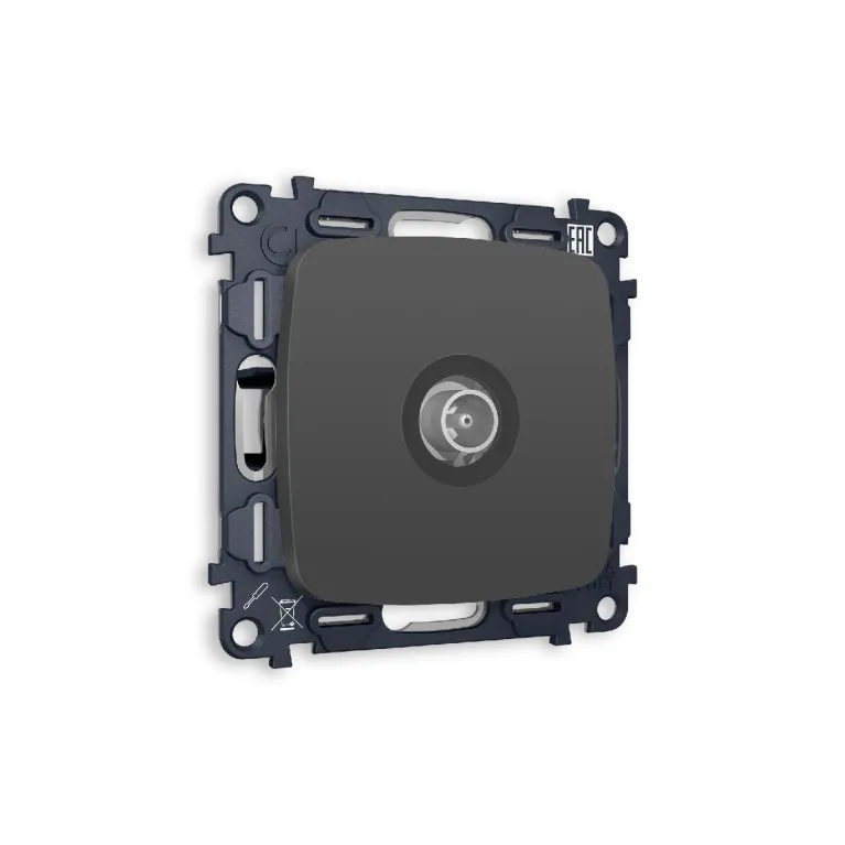 Комплект механизма TV розетки проходной 5-1000 MHz 4dB Ambrella Volt Omega MO913030