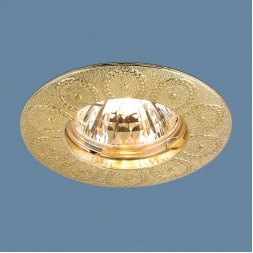 Встраиваемый светильник Elektrostandard 603 MR16 SG сатин золото 4690389060809