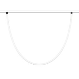 Трековый магнитный светильник Arlight MAG-ORIENT-TUBE-ELASTIC-R25-L2500-35W Day4000 (BK, 360 deg, 48