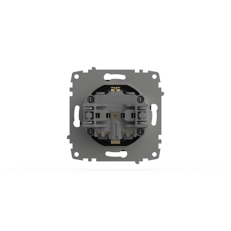 Розетка с заземлением и защитой от детей ELBI Zena Vega 609-014800-243