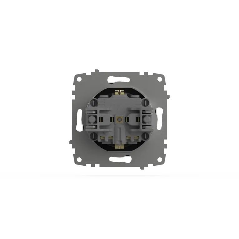 Розетка с заземлением и защитой от детей ELBI Zena Vega 609-014800-243