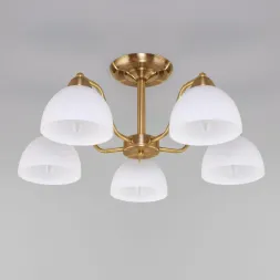 Потолочная люстра Eurosvet Carissa 30172/5 античная бронза