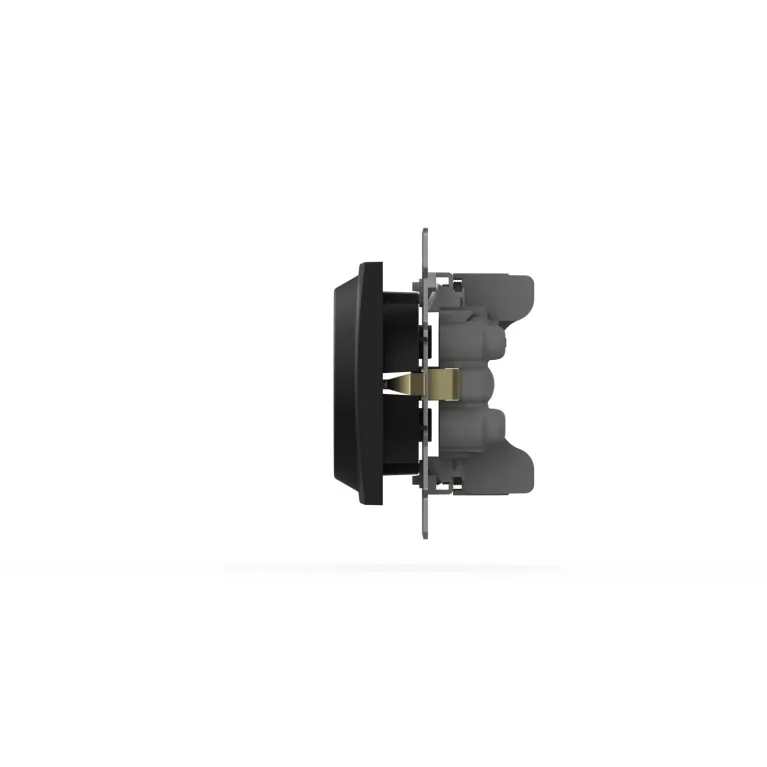 Розетка двухместная с заземлением ELBI Zena Vega 609-014800-907