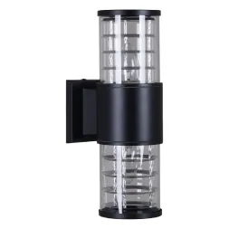 Уличный настенный светильник Reluce 86229-9.2-002CT 2*E27 BK