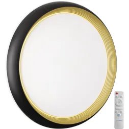 Настенно-потолочный светодиодный светильник Sonex Pale Tofiq Black 7651/EL