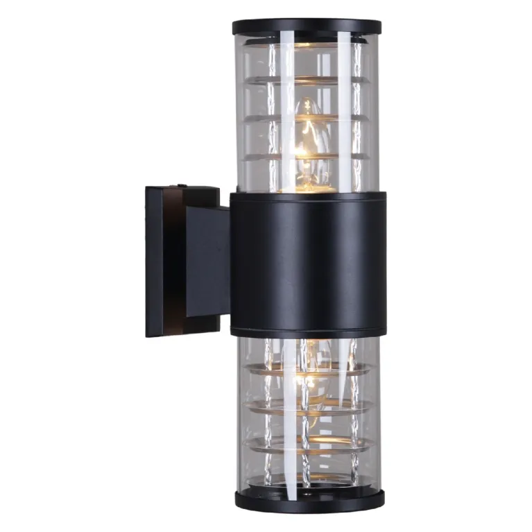 Уличный настенный светильник Reluce 86229-9.2-002CT 2*E27 BK