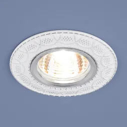 Встраиваемый светильник Elektrostandard 7010 MR16 WH/SL белый/серебро 4690389099267