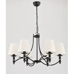 Подвесная люстра Alfa Abil Black Gold 23006