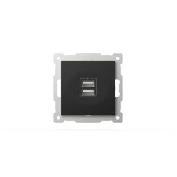 Розетка USB 5V 2,1A 2-я ELBI Zena Vega 609-014800-143