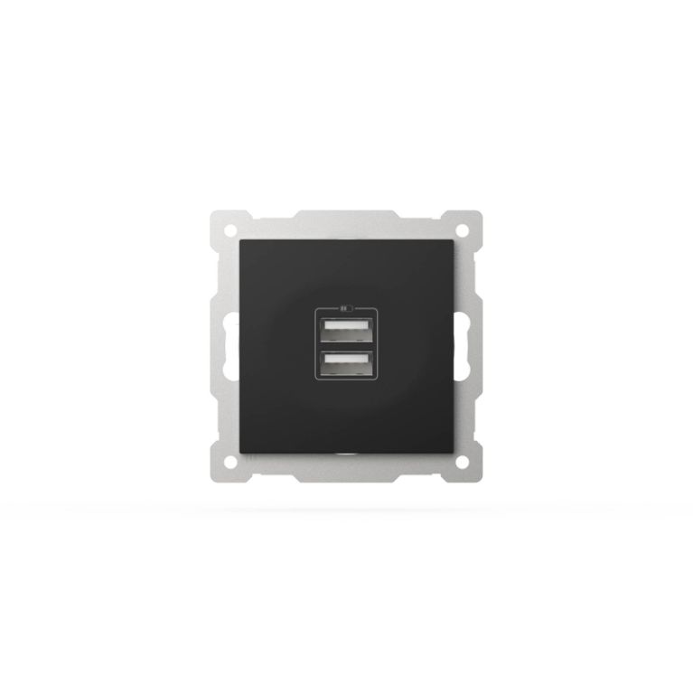 Розетка USB 5V 2,1A 2-я ELBI Zena Vega 609-014800-143