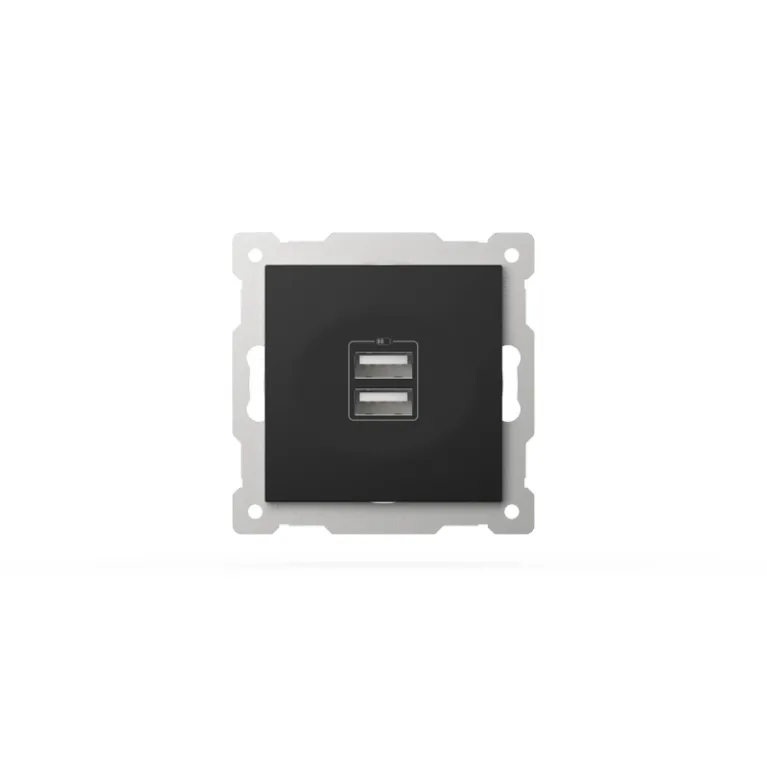 Розетка USB 5V 2,1A 2-я ELBI Zena Vega 609-014800-143