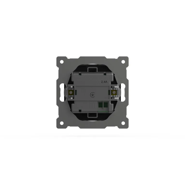 Розетка USB 5V 2,1A 2-я ELBI Zena Vega 609-014800-143