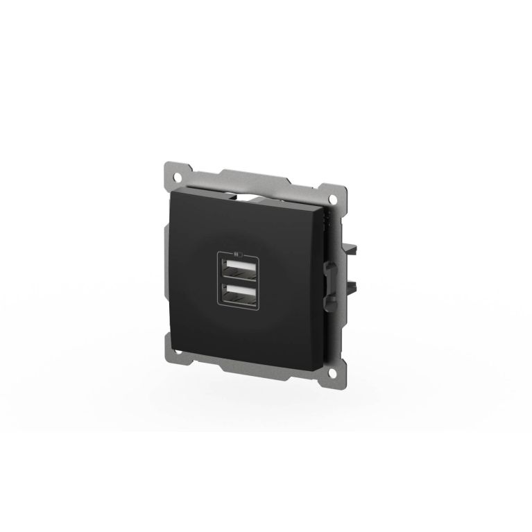 Розетка USB 5V 2,1A 2-я ELBI Zena Vega 609-014800-143