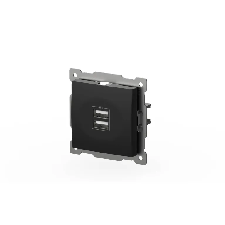 Розетка USB 5V 2,1A 2-я ELBI Zena Vega 609-014800-143
