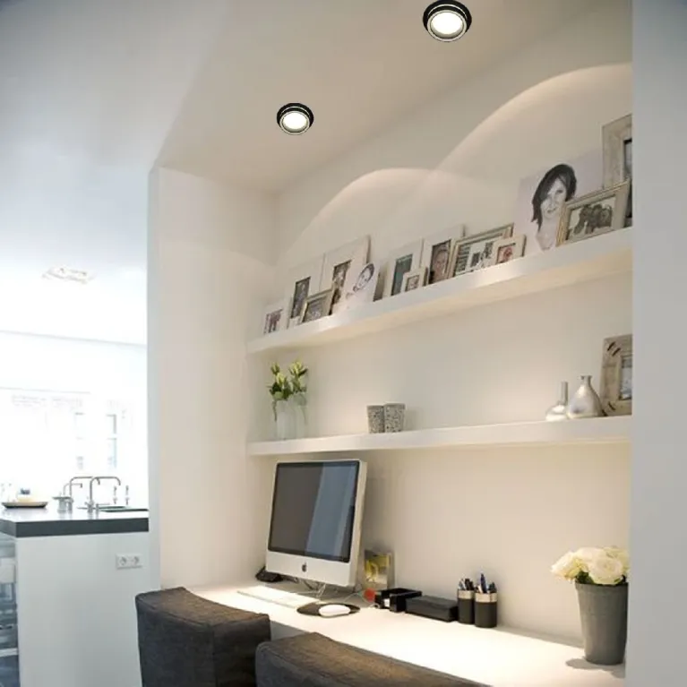 Встраиваемый светильник Reluce 53003-9.0-001RLD GX53 BK