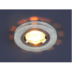 Встраиваемый светильник Elektrostandard 8561/6 MR16 WH/CH белый/хром 4690389011504