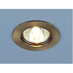 Встраиваемый светильник Elektrostandard 863 MR16 SB бронза 4690389055522