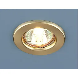 Встраиваемый светильник Elektrostandard 9210 MR16 GD золото 4690389055584
