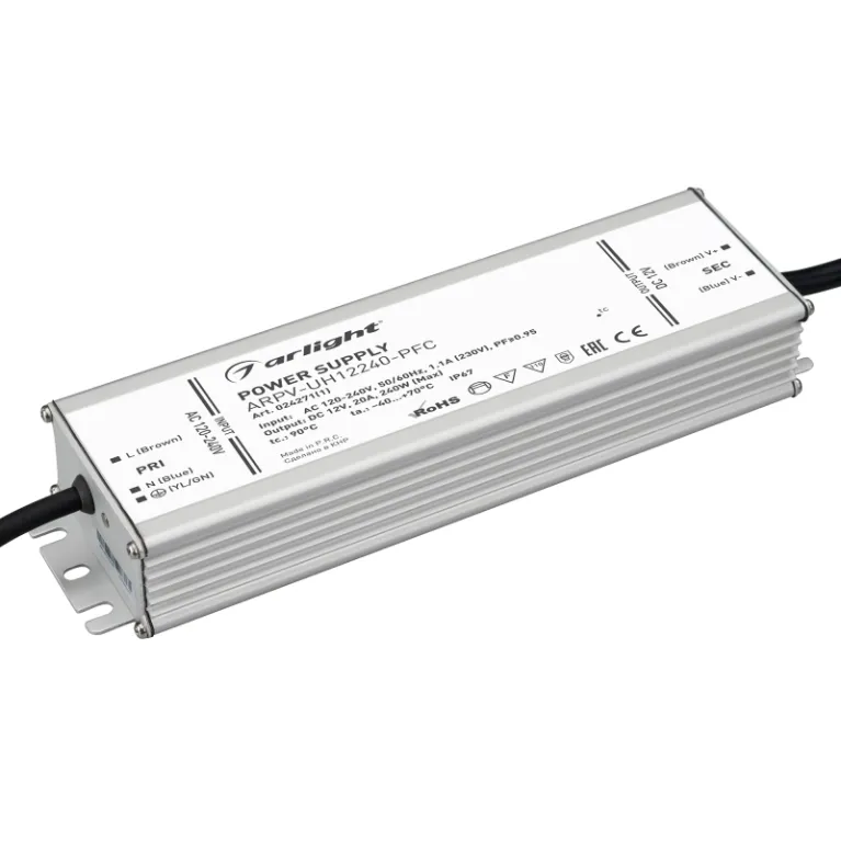 Блок питания Arlight ARPV-UH12240-PFC (12V, 20.0A, 240W) 024271(1)