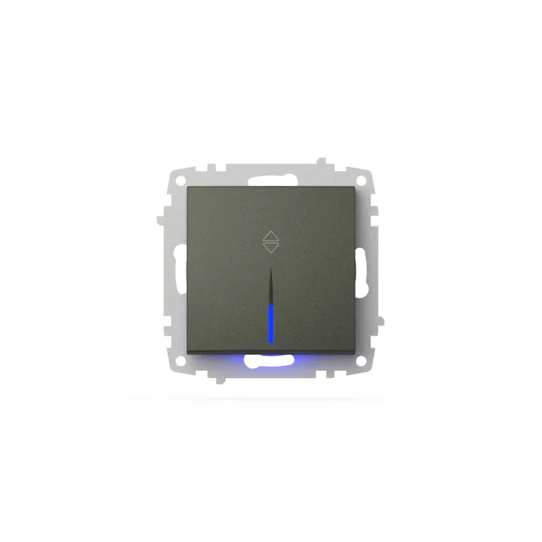 Переключатель с подсветкой ELBI Zena Vega 609-011100-210